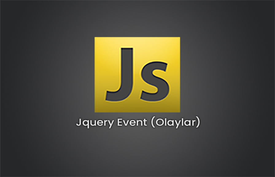 Jquery Event (Olaylar)
